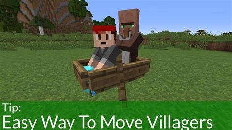 What is the easiest way to get a villager to  .